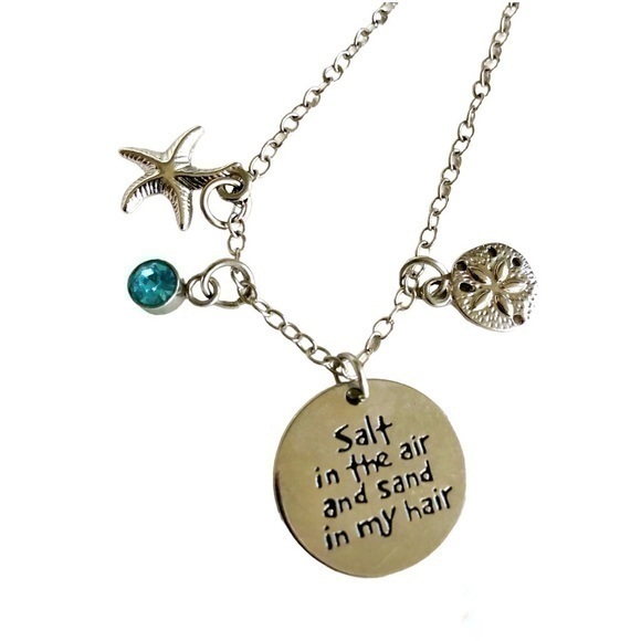 Jewelry - Salt In The Air And Sand In My Hair Chain Necklace